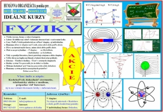 Fyzika – Kurzy fyziky – Doučovanie fyziky