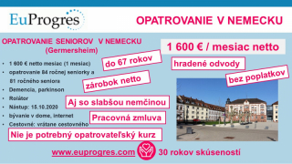 Euprogres - opatrovanie - Nemecko